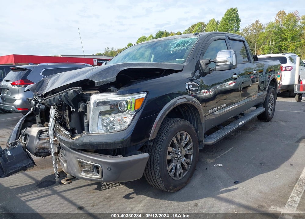 2017 NISSAN TITAN XD PLATINUM RESERVE DIESEL VIN: 1N6BA1F43HN567661