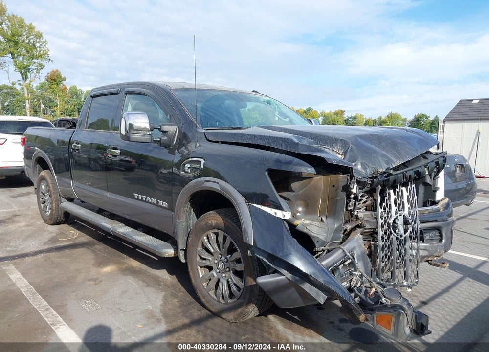 2017 NISSAN TITAN XD PLATINUM RESERVE DIESEL VIN: 1N6BA1F43HN567661