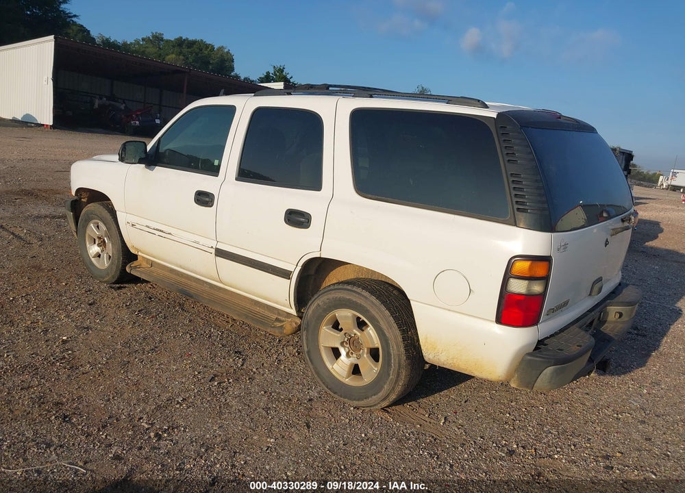2006 CHEVROLET TAHOE LS VIN: 1GNEC13Z26R107687