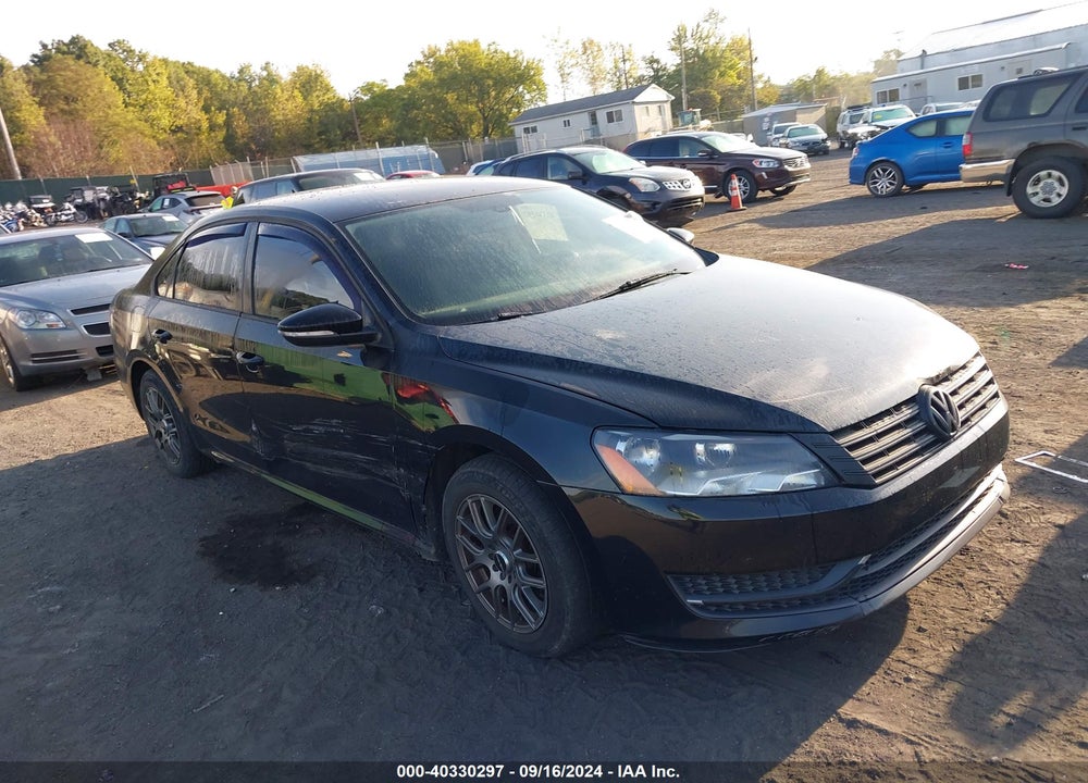 2012 VOLKSWAGEN PASSAT 2.5L S VIN: 1VWAP7A36CC040889