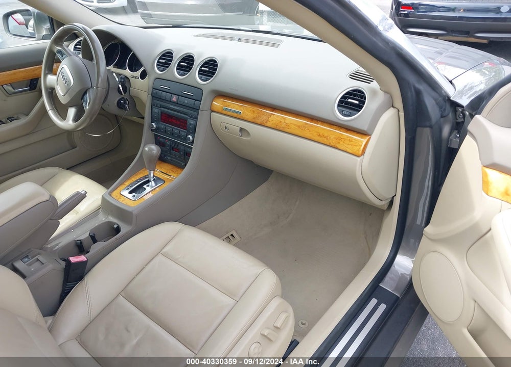 2007 AUDI A4 2.0T VIN: WAUDF48HX7K030085