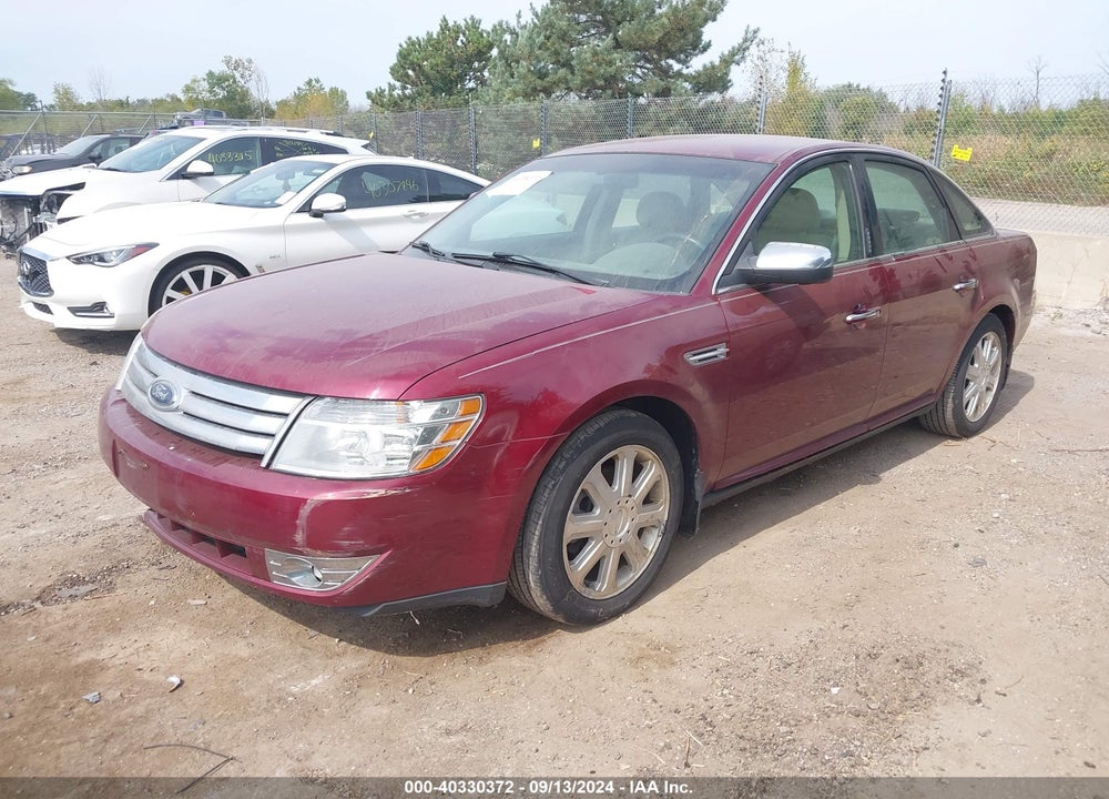 2008 FORD TAURUS LIMITED VIN: 1FAHP25W48G156882