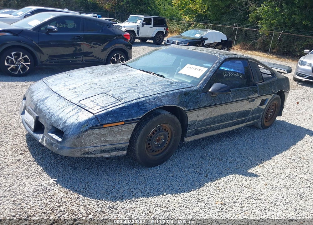 1988 PONTIAC FIERO GT VIN: 1G2PG1199JP206864