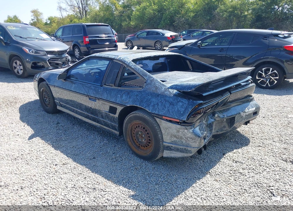 1988 PONTIAC FIERO GT VIN: 1G2PG1199JP206864