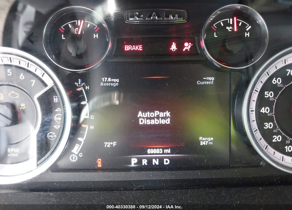 2020 RAM 1500 CLASSIC SLT 4X2 6'4 BOX VIN: 1C6RR6TT0LS135615