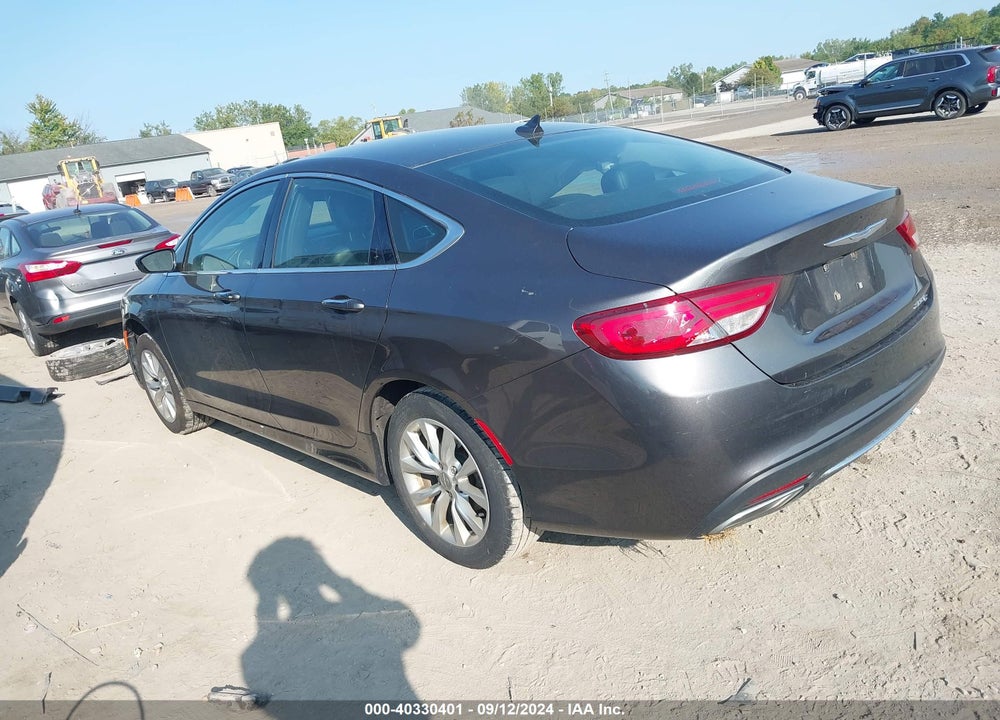 2015 CHRYSLER 200 C VIN: 1C3CCCCG2FN582178