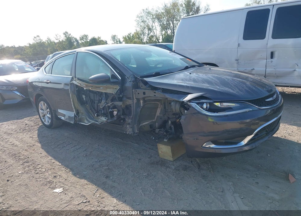 2015 CHRYSLER 200 C VIN: 1C3CCCCG2FN582178
