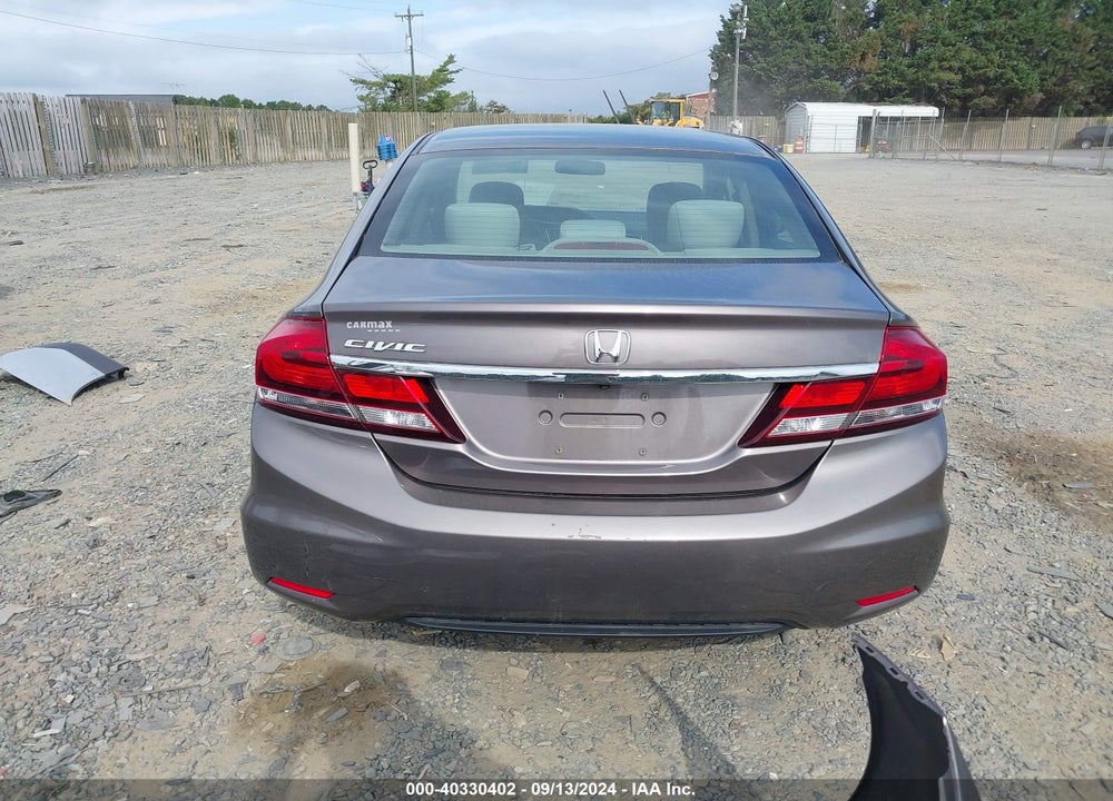 2014 HONDA CIVIC LX VIN: 19XFB2F5XEE232896