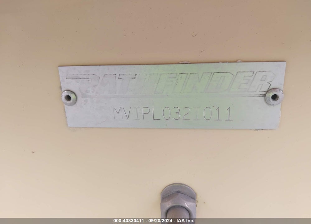 2011 PATHFINDER OTHER VIN: MVIPL032I011