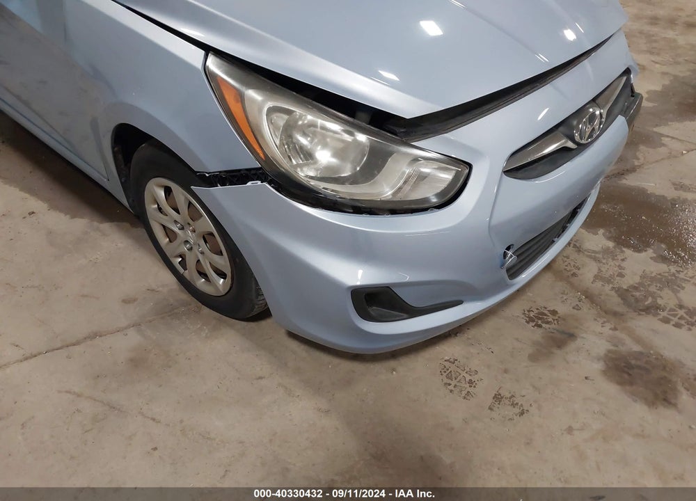 2013 HYUNDAI ACCENT GLS VIN: KMHCT4AE9DU486789