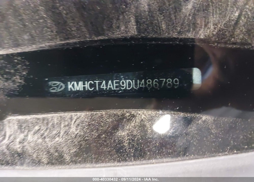 2013 HYUNDAI ACCENT GLS VIN: KMHCT4AE9DU486789