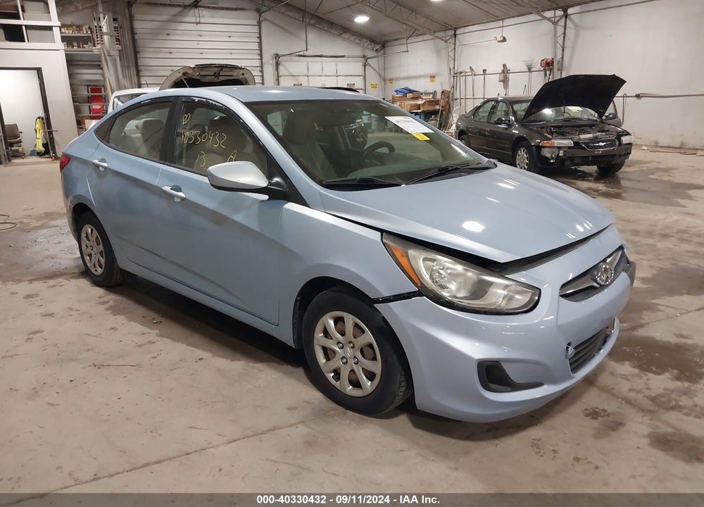 2013 HYUNDAI ACCENT GLS VIN: KMHCT4AE9DU486789