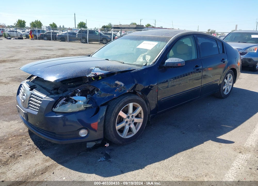 2005 NISSAN MAXIMA 3.5 SL VIN: 1N4BA41E15C806450