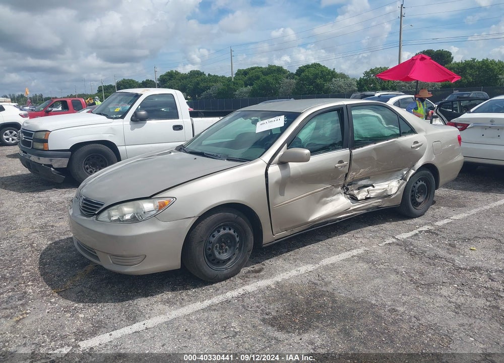 2005 TOYOTA CAMRY LE VIN: 4T1BE30K95U053868