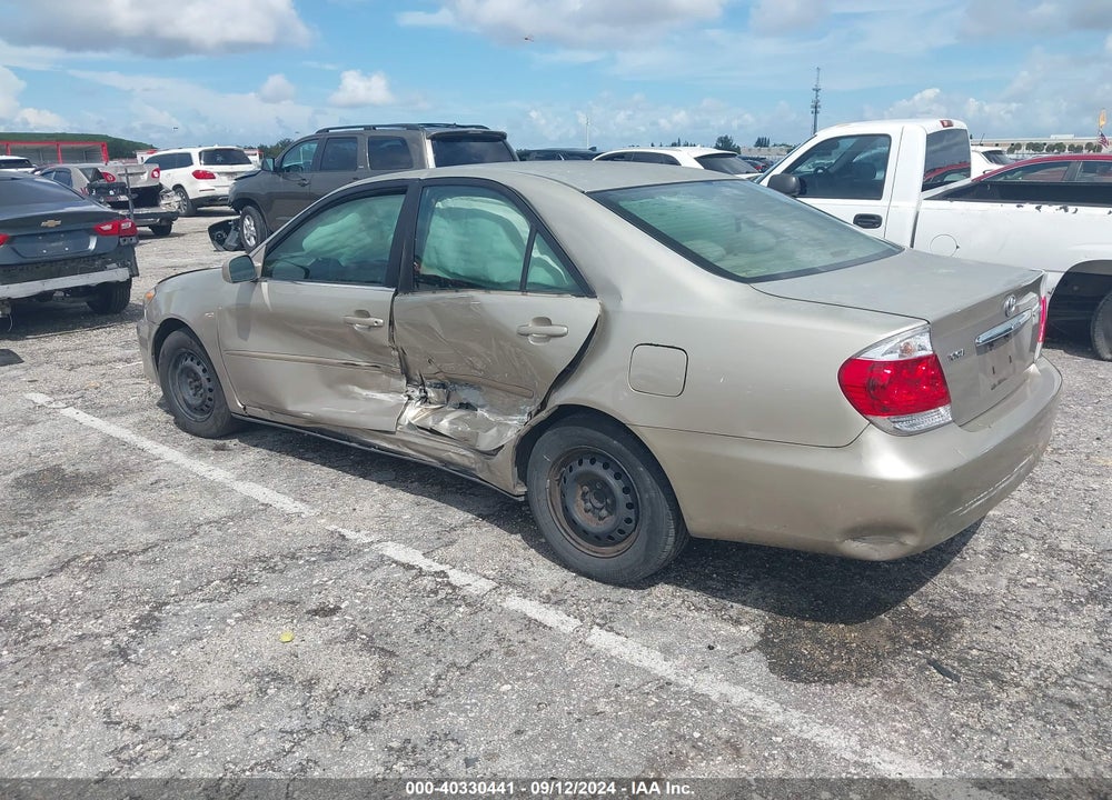 2005 TOYOTA CAMRY LE VIN: 4T1BE30K95U053868