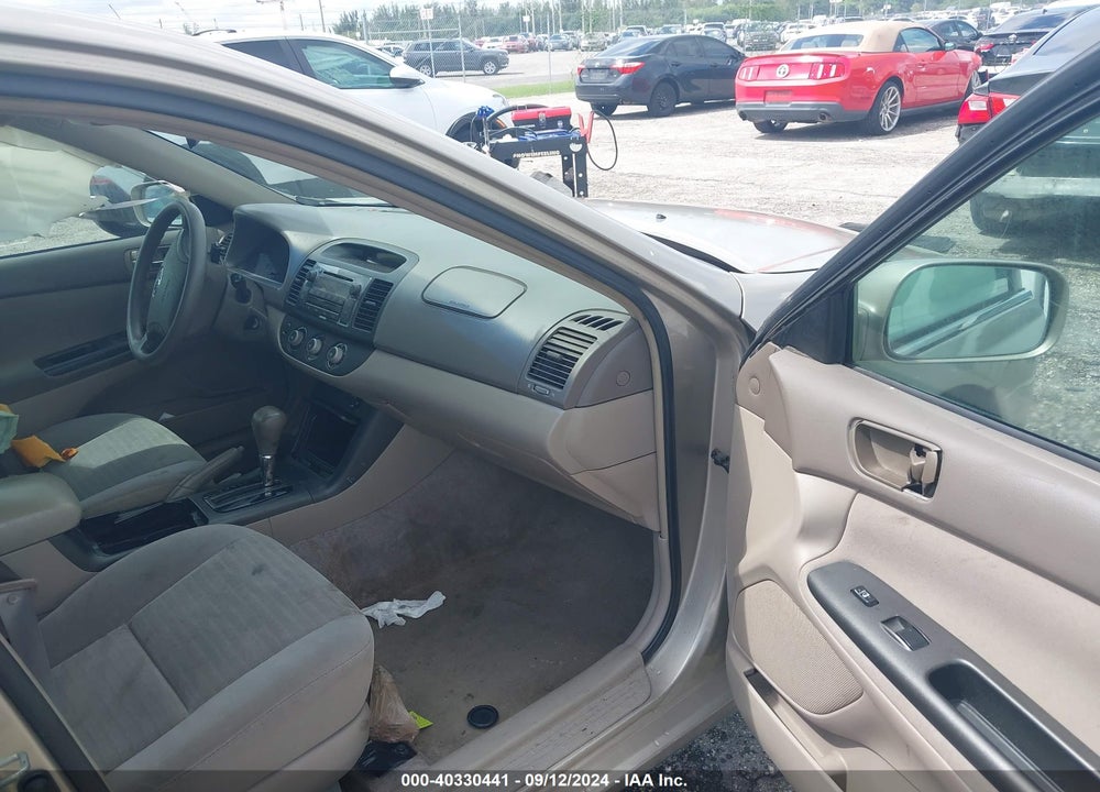 2005 TOYOTA CAMRY LE VIN: 4T1BE30K95U053868