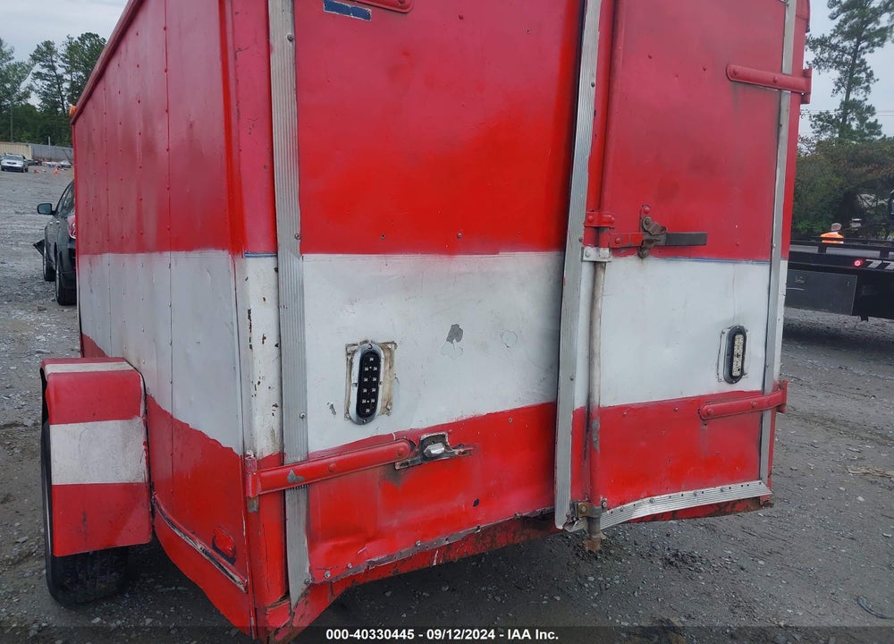 1991 BOX TRAILER VIN: T1040123