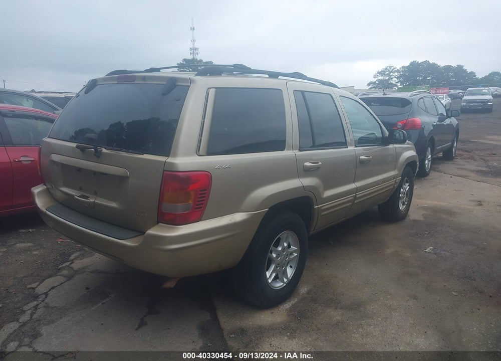 2000 JEEP GRAND CHEROKEE LIMITED VIN: 1J4GW58N2YC339194