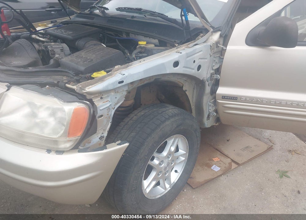 2000 JEEP GRAND CHEROKEE LIMITED VIN: 1J4GW58N2YC339194