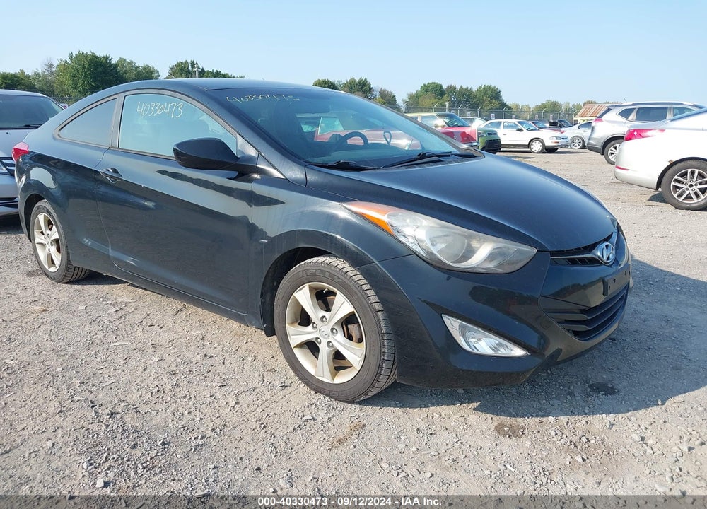 2013 HYUNDAI ELANTRA GS VIN: KMHDH6AE3DU004335