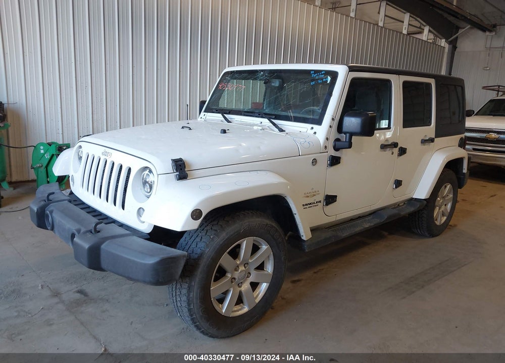2015 JEEP WRANGLER UNLIMITED SAHARA VIN: 1C4BJWEG4FL736624