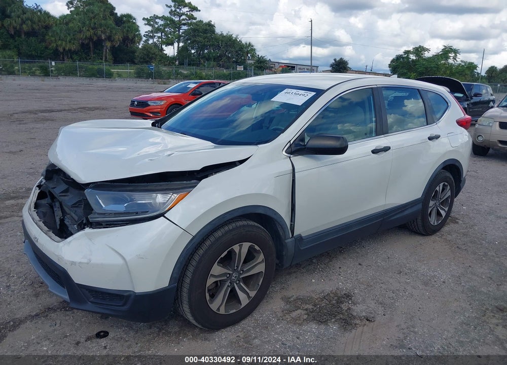 2017 HONDA CR-V LX VIN: 5J6RW5H30HL006466