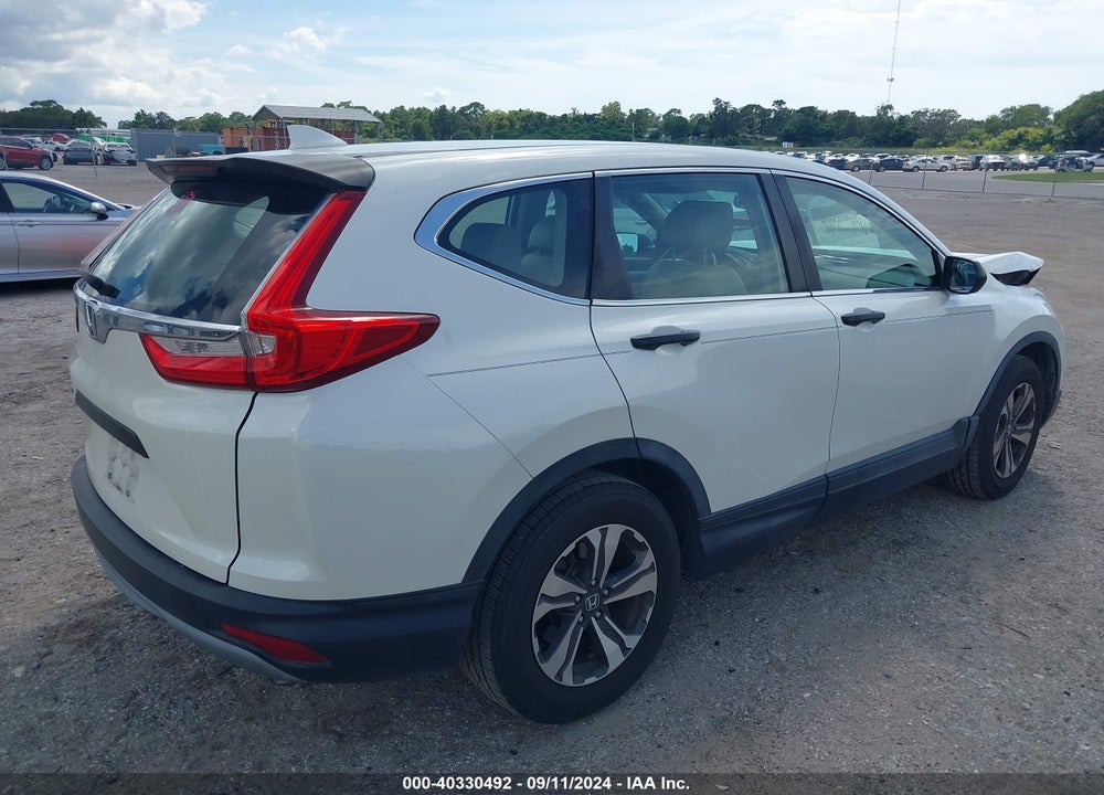 2017 HONDA CR-V LX VIN: 5J6RW5H30HL006466