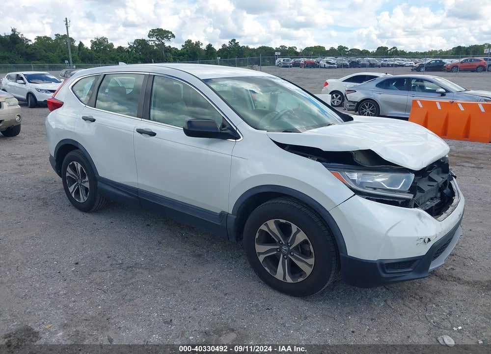 2017 HONDA CR-V LX VIN: 5J6RW5H30HL006466