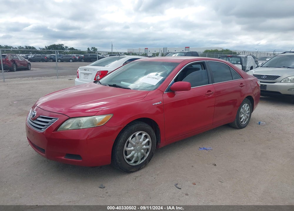 2008 TOYOTA CAMRY HYBRID VIN: 4T1BB46KX8U038662