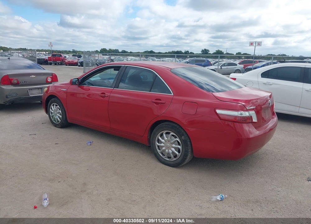 2008 TOYOTA CAMRY HYBRID VIN: 4T1BB46KX8U038662