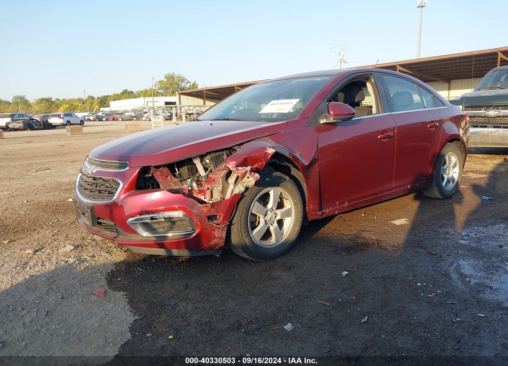 2015 CHEVROLET CRUZE 1LT AUTO VIN: 1G1PC5SB3F7271242