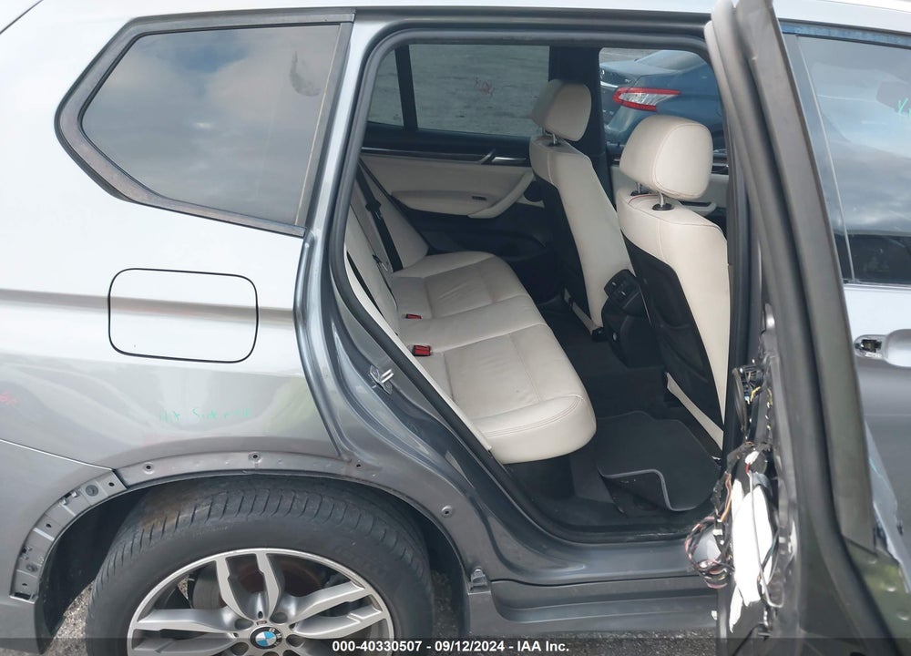 2017 BMW X3 SDRIVE28I VIN: 5UXWZ7C57H0U46981