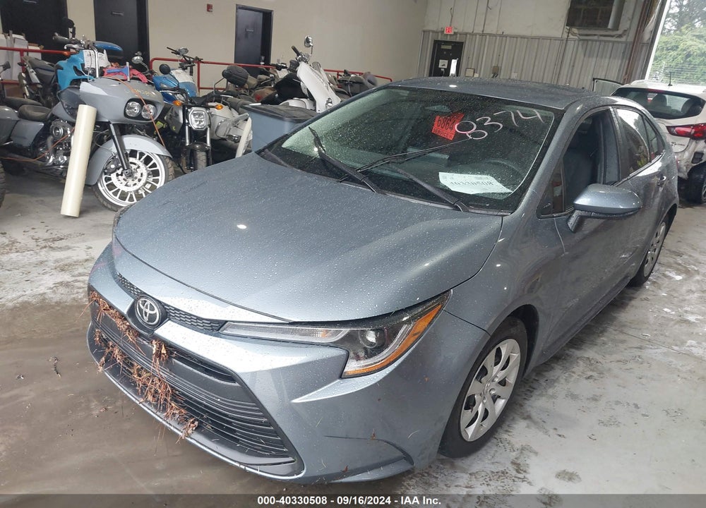 2023 TOYOTA COROLLA LE VIN: 5YFB4MDE1PP048374