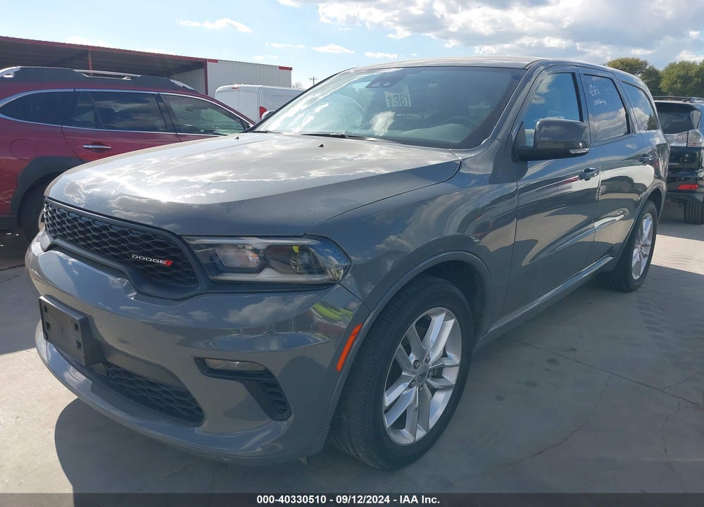 2022 DODGE DURANGO GT PLUS RWD VIN: 1C4RDHDG2NC130160