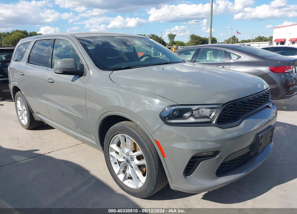 2022 DODGE DURANGO GT PLUS RWD VIN: 1C4RDHDG2NC130160