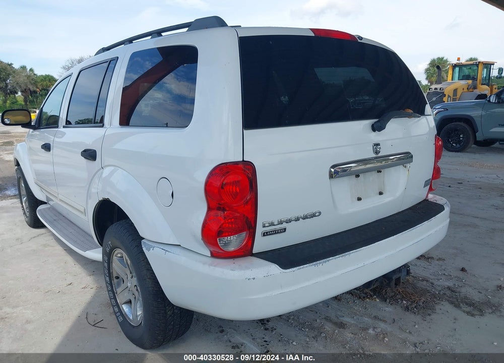 2004 DODGE DURANGO LIMITED VIN: 1D8HB58D84F192483