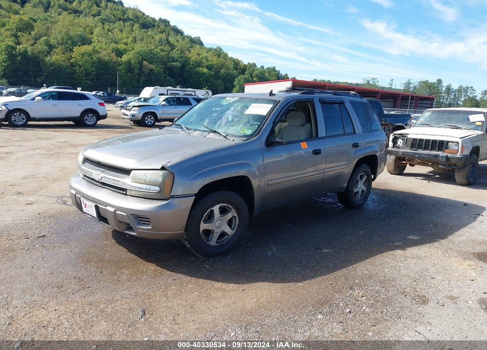 2006 CHEVROLET TRAILBLAZER LS VIN: 1GNDT13S662243294
