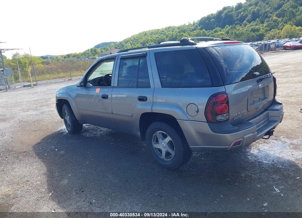 2006 CHEVROLET TRAILBLAZER LS VIN: 1GNDT13S662243294