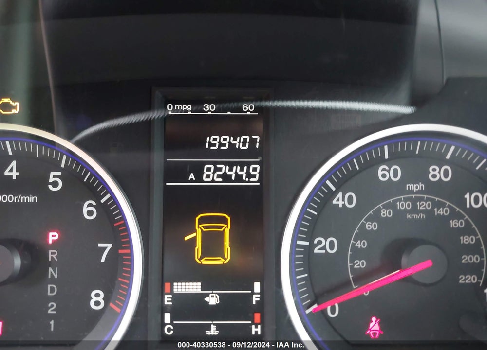 2008 HONDA CR-V LX VIN: 3CZRE38398G707804