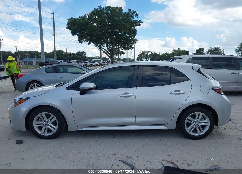 2022 TOYOTA COROLLA SE VIN: JTND4MBE6N3179670