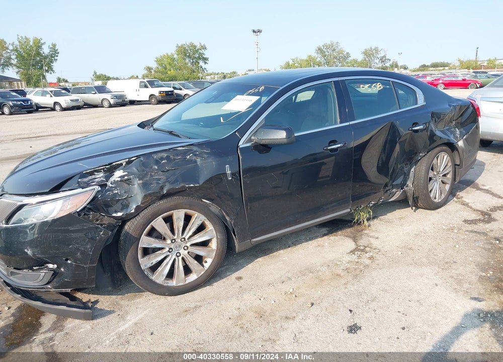 2013 LINCOLN MKS ECOBOOST VIN: 1LNHL9FT6DG603124