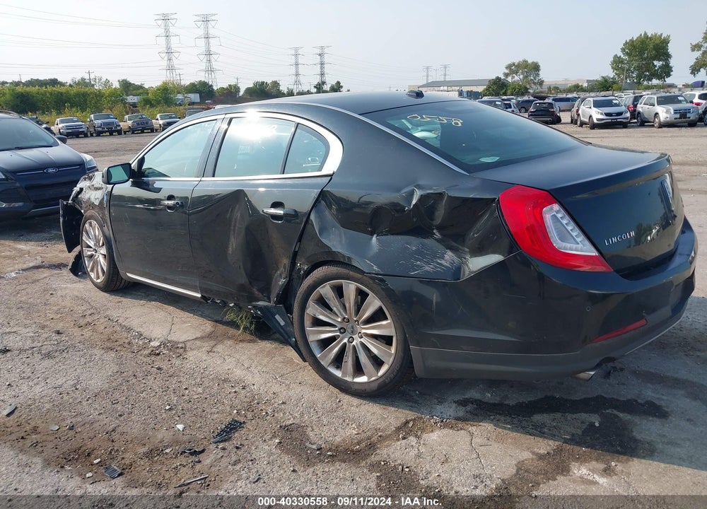 2013 LINCOLN MKS ECOBOOST VIN: 1LNHL9FT6DG603124