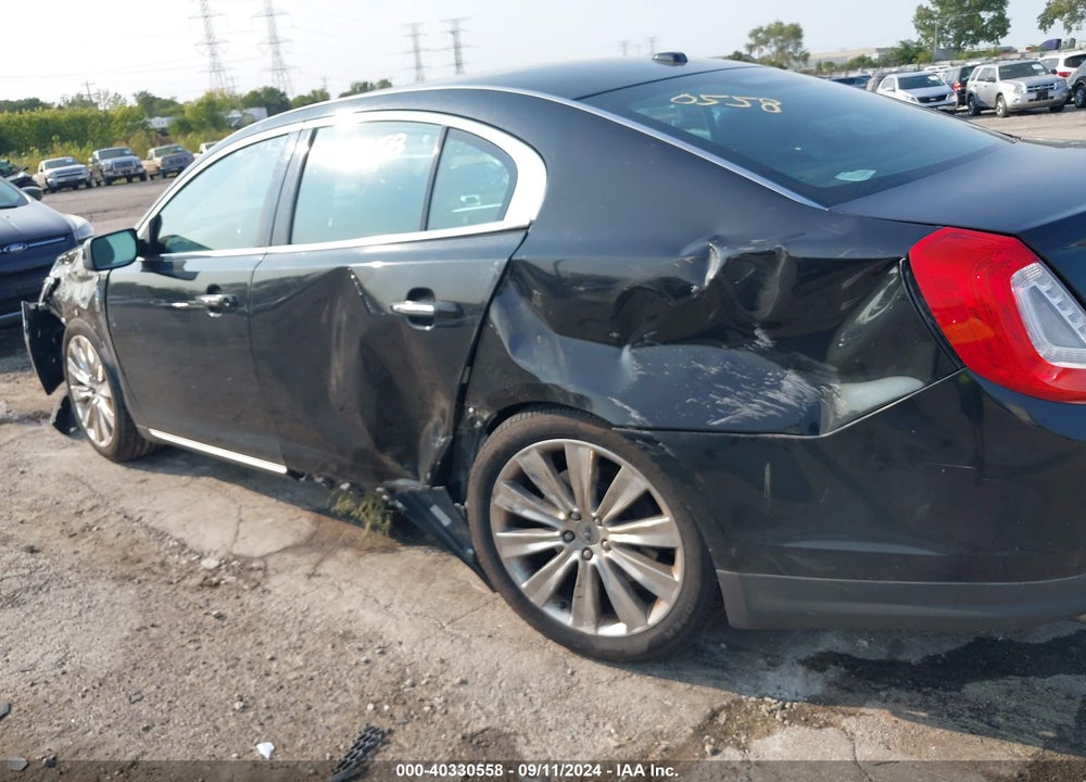 2013 LINCOLN MKS ECOBOOST VIN: 1LNHL9FT6DG603124