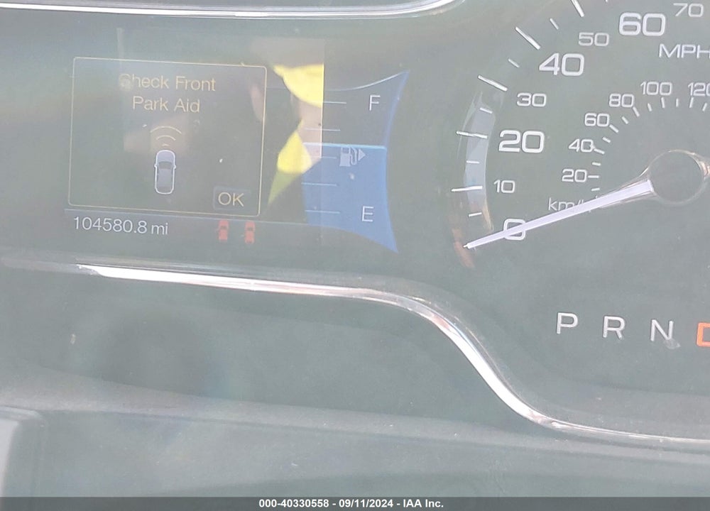 2013 LINCOLN MKS ECOBOOST VIN: 1LNHL9FT6DG603124