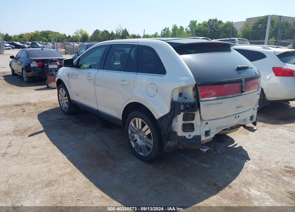 2008 LINCOLN MKX VIN: 2LMDU88C78BJ20827