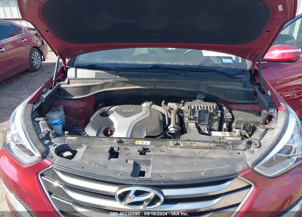 2016 HYUNDAI SANTA FE SPORT 2.0L TURBO VIN: 5XYZW4LA3GG308804