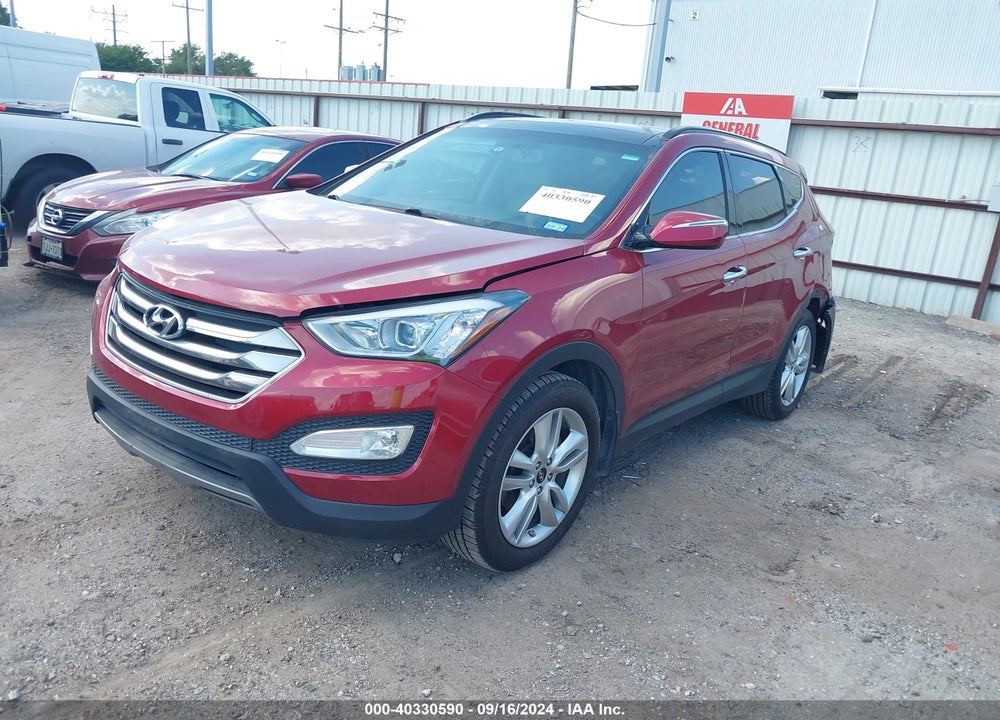 2016 HYUNDAI SANTA FE SPORT 2.0L TURBO VIN: 5XYZW4LA3GG308804