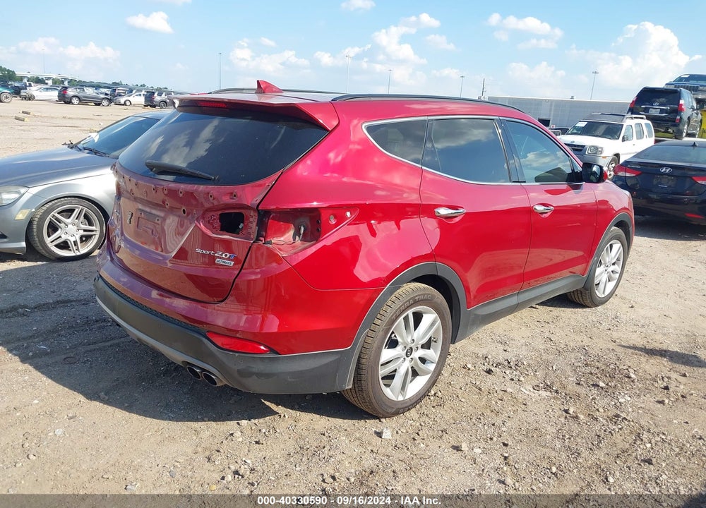 2016 HYUNDAI SANTA FE SPORT 2.0L TURBO VIN: 5XYZW4LA3GG308804