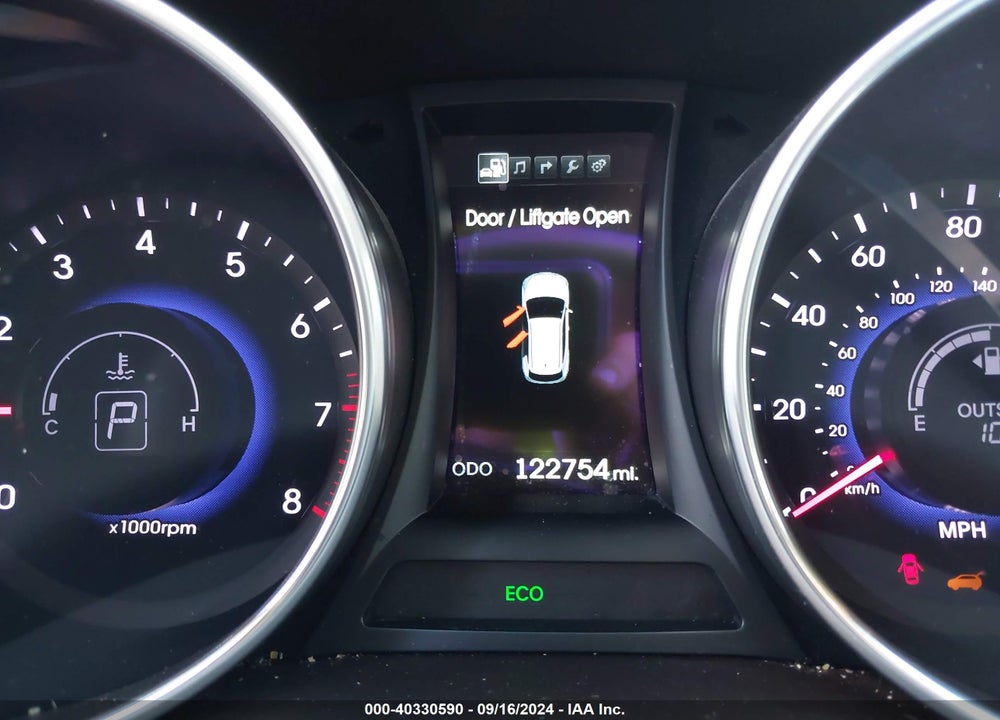 2016 HYUNDAI SANTA FE SPORT 2.0L TURBO VIN: 5XYZW4LA3GG308804