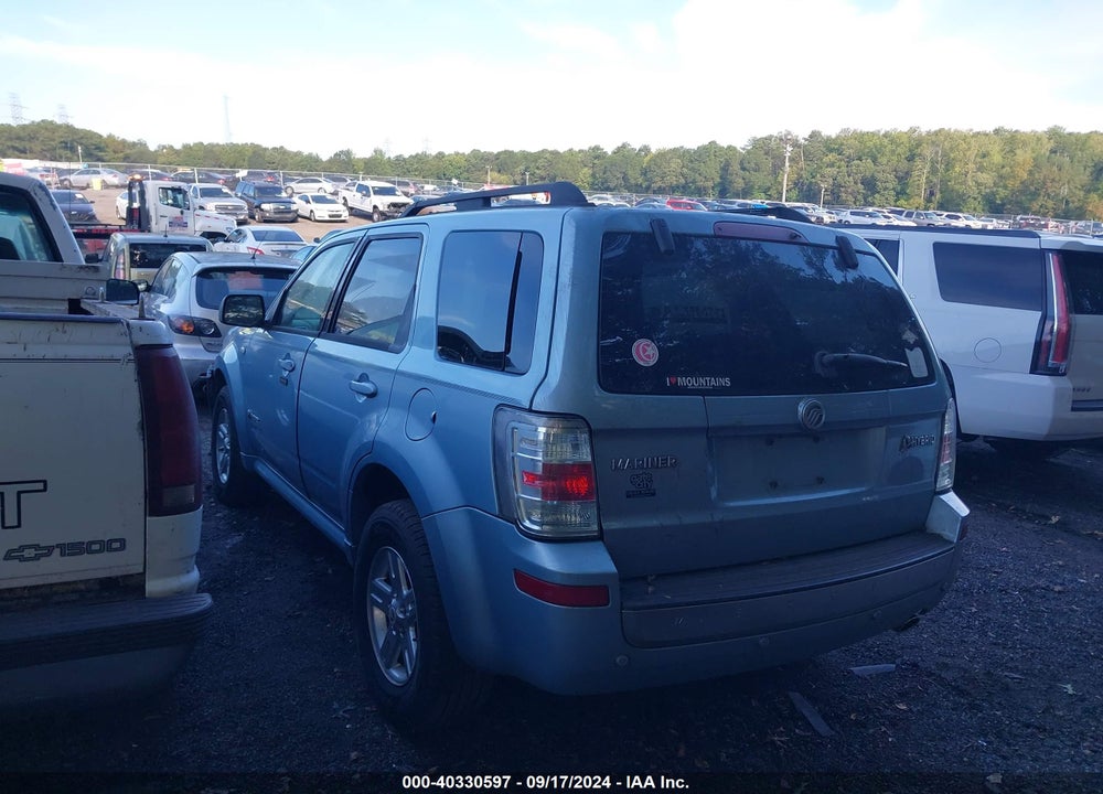 2008 MERCURY MARINER HYBRID VIN: 4M2CU29H68KJ14228